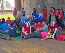 Mais de 500 participantes: Mauá da Serra é palco de treinamento para grandes emergências