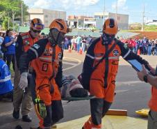 Mais de 500 participantes: Mauá da Serra é palco de treinamento para grandes emergências