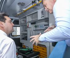 Governador entrega 150 ambulâncias com UTIs para todas as regiões do Paraná