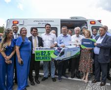 Governador entrega 150 ambulâncias com UTIs para todas as regiões do Paraná