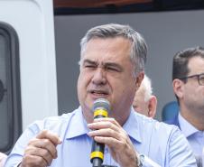 Governador entrega 150 ambulâncias com UTIs para todas as regiões do Paraná