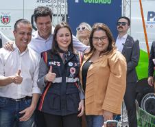 Governador entrega 150 ambulâncias com UTIs para todas as regiões do Paraná