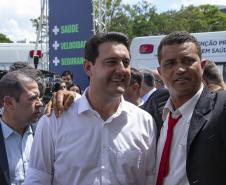 Governador entrega 150 ambulâncias com UTIs para todas as regiões do Paraná