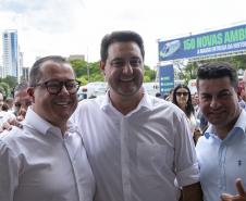 Governador entrega 150 ambulâncias com UTIs para todas as regiões do Paraná