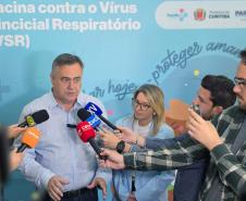 Paraná inicia vacinação contra Vírus Sincicial Respiratório 48 horas após receber doses