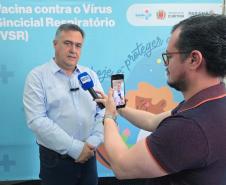 Paraná inicia vacinação contra Vírus Sincicial Respiratório 48 horas após receber doses