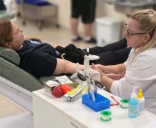 Hemepar alerta para aumento de acidentes e queda de doações de sangue no fim de ano