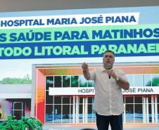 R$ 67,7 milhões: governador anuncia a construção do Hospital Regional de Matinhos