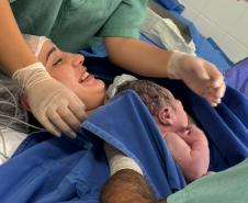 27 bebês nasceram nas novas maternidades do Paraná neste início de 2026