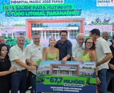 R$ 67,7 milhões: governador anuncia a construção do Hospital Regional de Matinhos