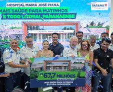 R$ 67,7 milhões: governador anuncia a construção do Hospital Regional de Matinhos
