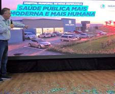 Ratinho Junior anuncia R$ 18,2 milhões para construção de hospital em Nova Esperança