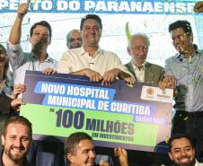 R$ 100 milhões: Ratinho Junior anuncia construção do Hospital Bairro Novo, em Curitiba