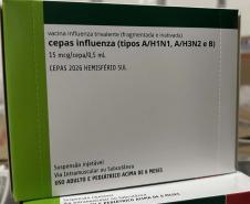 Paraná recebe 332 mil vacinas contra a gripe para início da campanha no próximo sábado