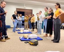 Simulação de ocorrências e saúde do trabalhador são destaques no Saúde em Movimento 2026