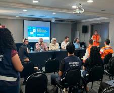 Saúde avalia resposta dada à emergência após tornado em Rio Bonito do Iguaçu