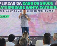 Ratinho Junior entrega ampliação do hospital de Loanda, que agora tem 106 leitos