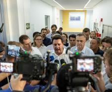 Ratinho Junior inaugura Ambulatório de Especialidades em Irati e autoriza novo Pronto Atendimento