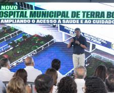 Estado inaugura hospital em Terra Boa e anuncia investimentos para pavimentação rural