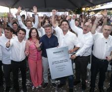 Estado inaugura hospital em Terra Boa e anuncia investimentos para pavimentação rural