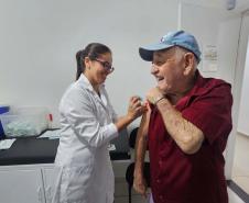 Paraná aplica 153,9 mil doses contra influenza no início da campanha de vacinação 2026