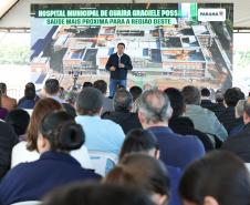 Com aporte de R$ 64 milhões, Estado autoriza início da construção do hospital de Guaíra
