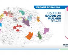 Nova edição: Carreta Saúde da Mulher vai atender 95 municípios em 19 paradas até novembro