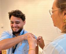 Campanhas na fronteira e aeroportos aplicam quase 3,5 mil doses de vacinas no Paraná