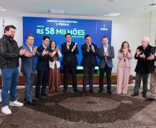 Ratinho Junior confirma R$ 565,6 milhões para 11 municípios do Estado