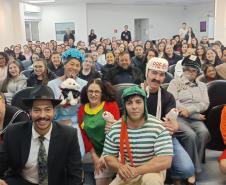Peça teatral aborda segurança do paciente no Hospital Infantil Waldemar Monastier