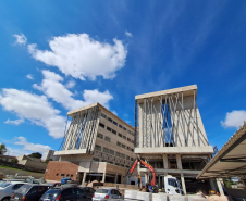 Obras do Novo Hospital em São José dos Pinhais