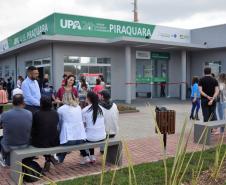 O secretário de Estado da Saúde, Beto Preto, participou da inauguração da Unidade de Pronto Atendimento (UPA) 24 horas de Piraquara, na Região Metropolitana de Curitiba, nesta sexta-feira (27).