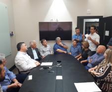 Reunião com a equipe da Santa Casa de Campo Mourão