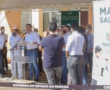 24/04/2020 Governador Carlos Massa Ratinho Junior, entrega leitos do Hospital Universitario de MaringaFoto Gilson Abreu