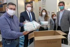Compagas doa mais de 128 mil swab’s para testes do coronavírus ao IBMP