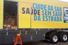 Sesa realiza ação para caminhoneiros, motoristas e viajantes em Campina Grande do Sul
