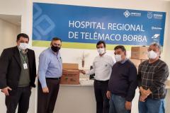 Governo ativa segunda etapa de leitos de UTI exclusivos Covid-19 no Hospital Regional de Telêmaco Borba