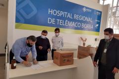 Governo ativa segunda etapa de leitos de UTI exclusivos Covid-19 no Hospital Regional de Telêmaco Borba