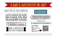 Sesa disponibiliza autoteste de HIV para todos os municípios do estado