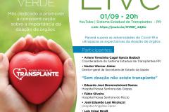 Setembro Verde: mês dedicado ao incentivo e conscientização da importância da doação de órgãos. 