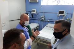 Secretário vistoria hospital em Tibagi