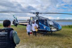Comunidades Ribeirinhas recebem vacina contra a Covid-19 em Guaraqueçaba 