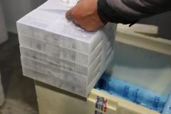 118.170 doses da Pfizer chegam ao Paraná, completando a remessa da semana.