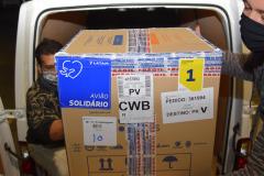 Paraná recebe novas doses e soma 209,1 mil vacinas contra a Covid-19 entregues nesta segunda
