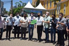 Municípios da Região de Pato Branco recebem 43 veículos para reforço da Saúde da Família