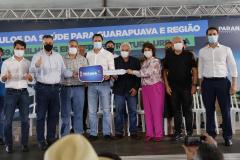 Governo entrega 67 veículos para Saúde de Guarapuava e Região