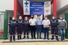 Secretário participa de inauguração da nova base do Samu e Centro de Especialidades em Corbélia