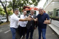 Saúde entrega ambulâncias para reforçar os serviços do Samu 