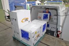 Estado recebe 111 mil vacinas contra a Covid-19, maioria das doses para crianças 