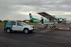 Operação com aeronave do Estado garante transporte de órgãos à RMC e Distrito Federal